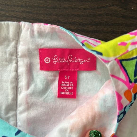 Lilly Pulitzer for target girls dress size 5T - Picture 3 of 5